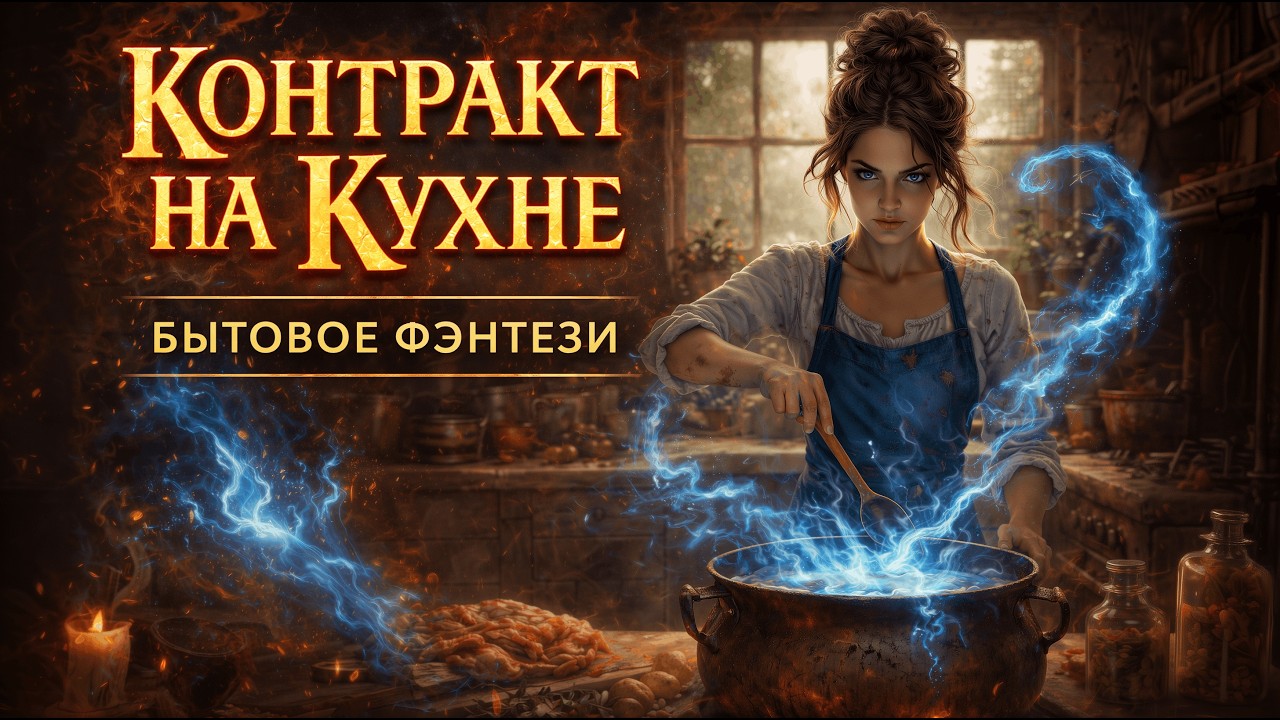 АУДИОКНИГА ПОЛНОСТЬЮ: КОНТРАКТ НА КУХНЕ | БЫТОВОЕ ФЭНТЕЗИ cover art