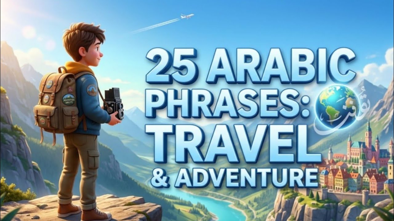 Arabic Shadowing Practice | Travel & Adventure | Ep8 cover art