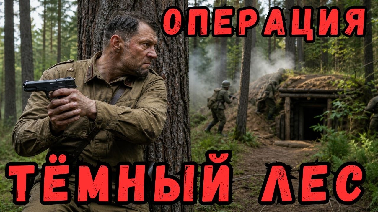 📖 Аудиокнига полная : ТЕМНЫЙ ЛЕС / смерш / Военные Истории / Реальные События👍 cover art