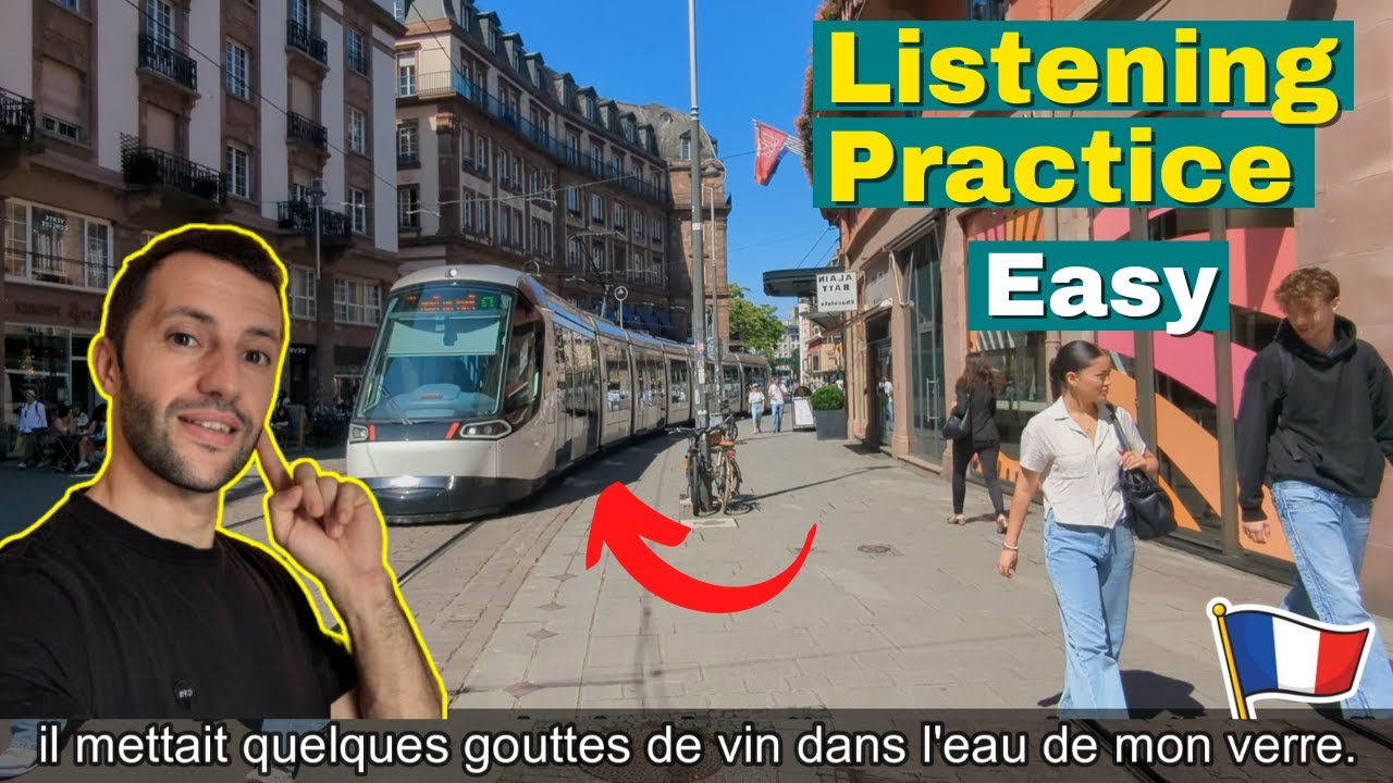 Learn French the Easy way | Listening Practice (FR/EN Subtitles) Monologue cover art