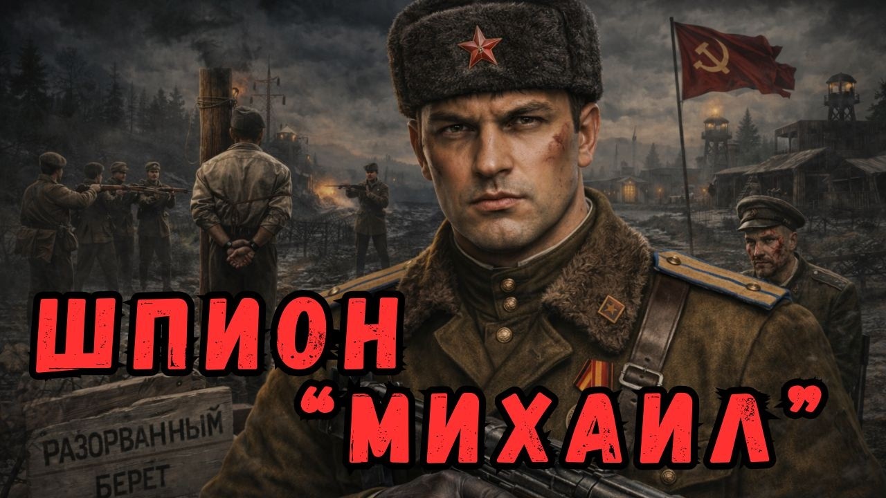 ШПИОН МИХАИЛ 📖 Аудиокнига ПОЛНАЯ: Военные Истории / Реальные События👍 cover art