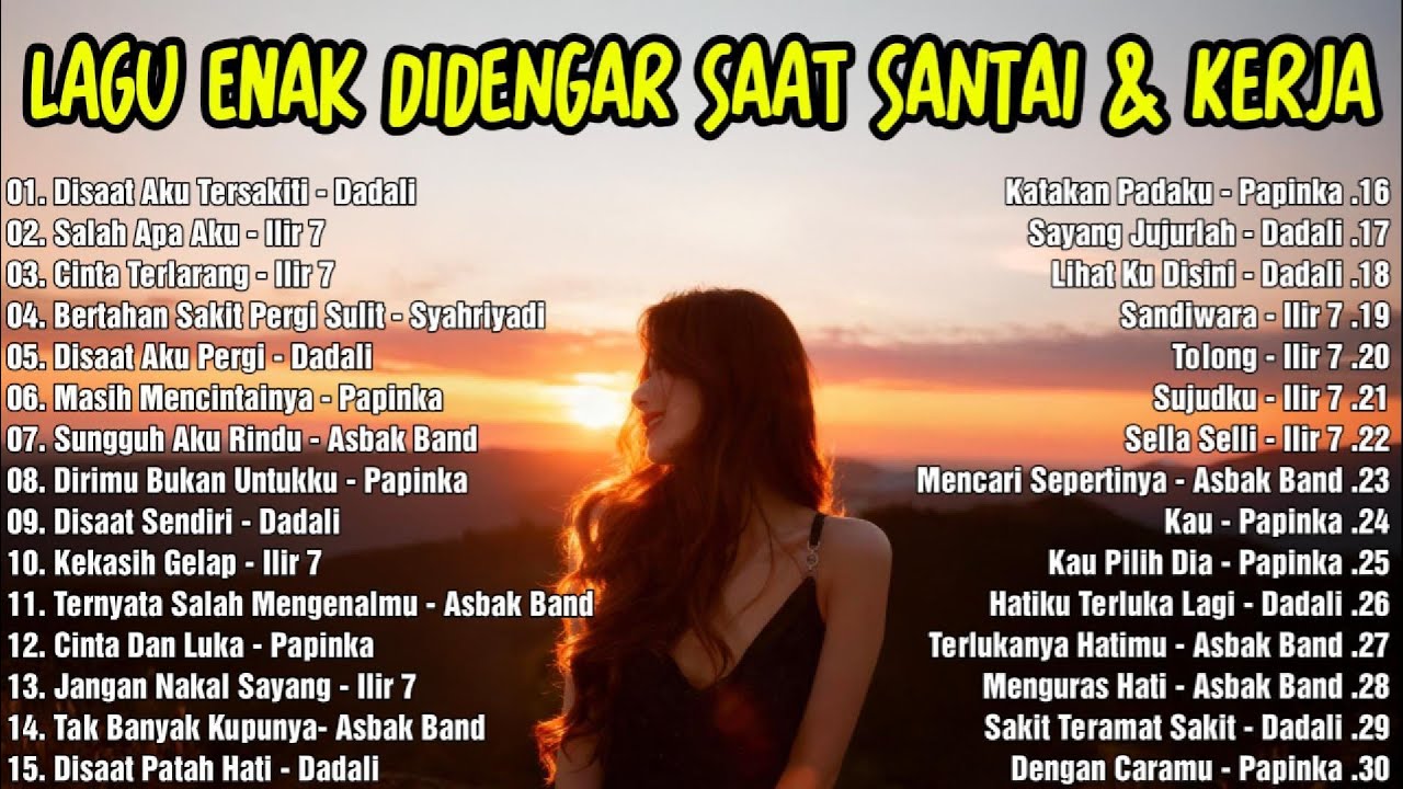 lagu enak didengar saat santai & kerja - lagu pop indonesia tahun 2000an cover art