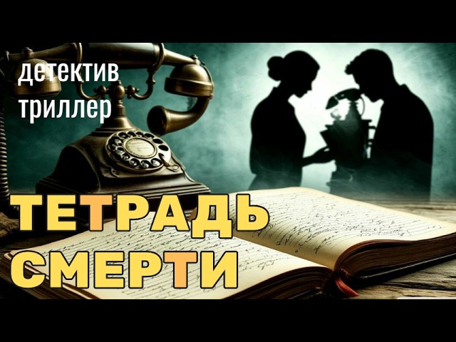 Аудиокнига "ТЕТРАДЬ СМЕРТИ" детектив триллер полностью cover art