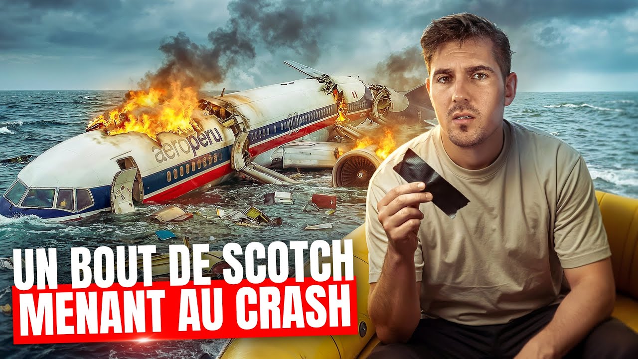 Un simple bout de SCOTCH a condamné cet avion (Vol Aéroperù 603) cover art