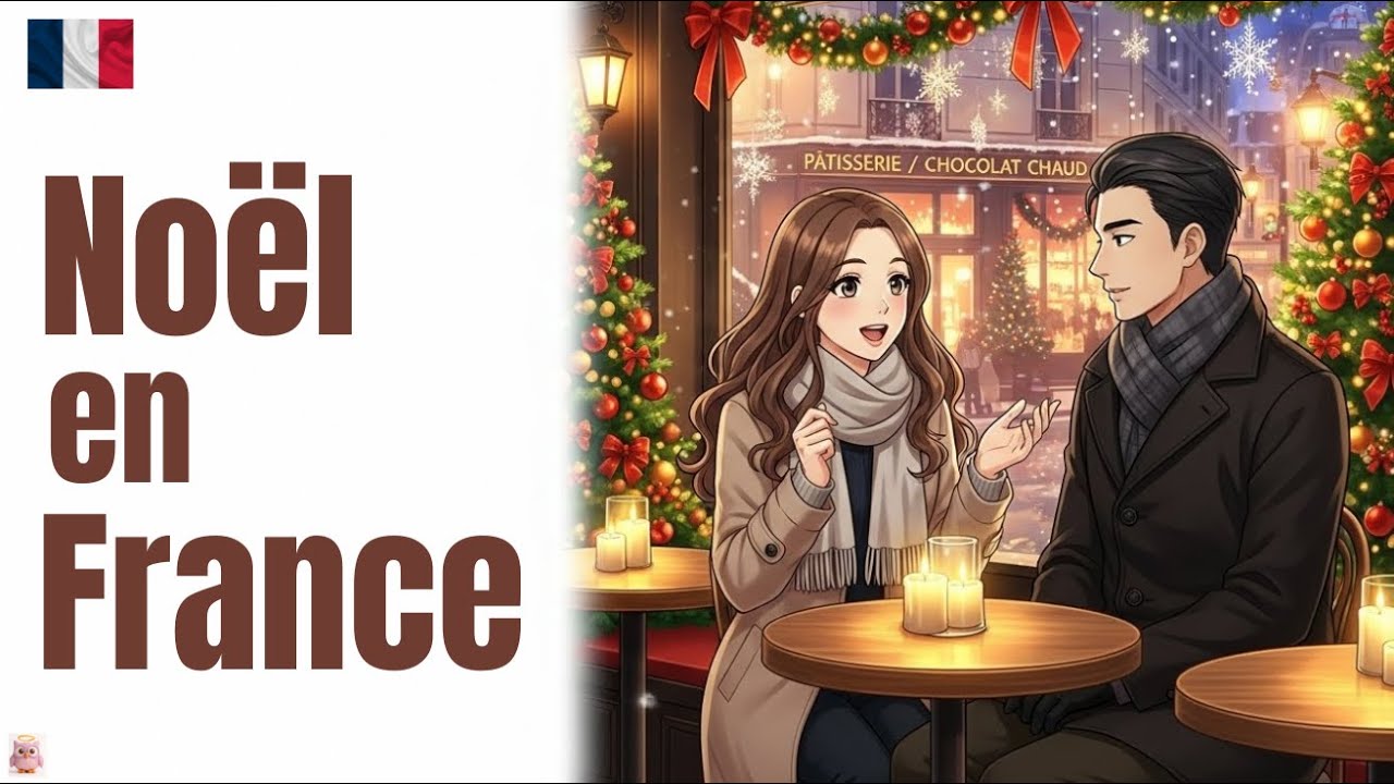 Français C1 | Noël en France : Traditions Modernes, Implicites et Conversations Réelles cover art