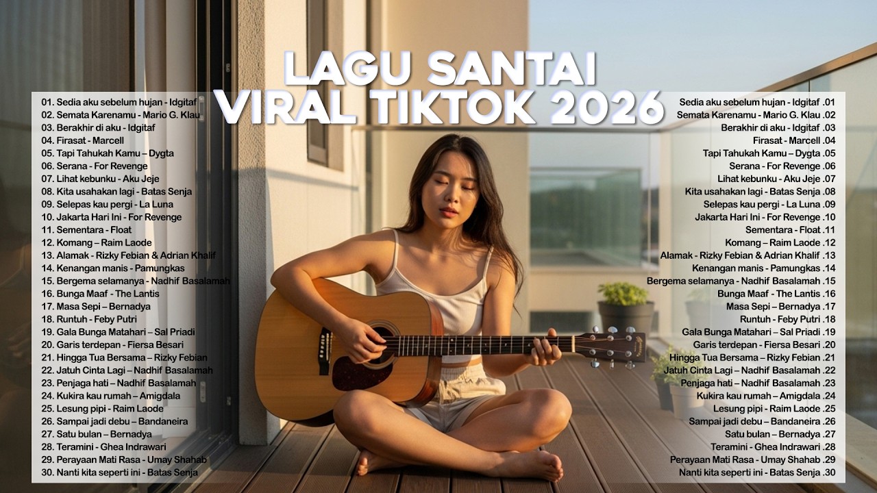 Lagu Santai Viral Tiktok 2026 — Top Hits Spotify Indonesia 2026 🍃💗 | Top Hits Indonesia 2026 🤍🎧 cover art
