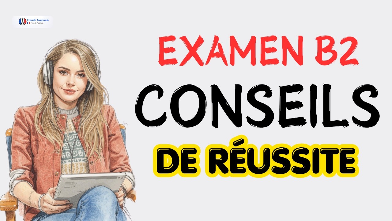Réussir l'Examen B2 de Français | Guide complet : écrire, lire, écouter, parler | French Avenue cover art