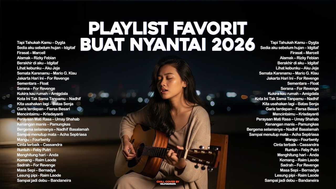 Lagu Santai Viral Tiktok 2026 — Playlist Favorit Buat Nyantai 2026 🍃 | Lagu Pop Indo Terbaru 2026 🤍🎧 cover art