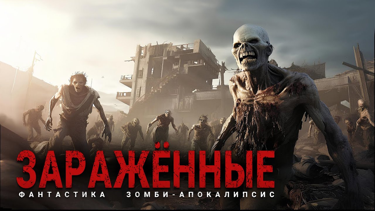 ЗАРАЖЁННЫЕ. Аудиокнига. Фантастика, зомби-апокалипсис, постапокалиптика. cover art