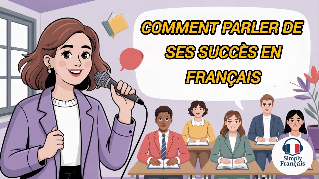 Podcast en français | Comment parler de ses réussites en français | Apprendre la langue facilement cover art