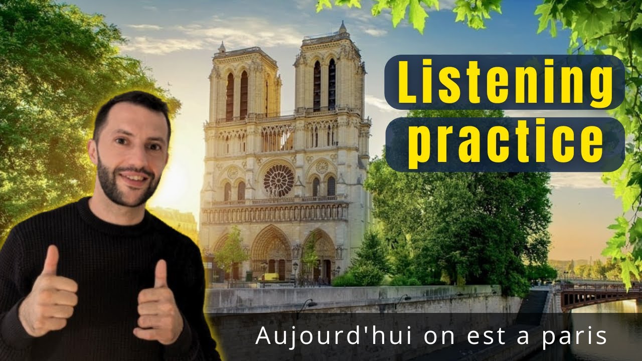 Easy French Listening Practice in Paris | Episode 1 Vlog Paris (FR/EN Subtitles) cover art