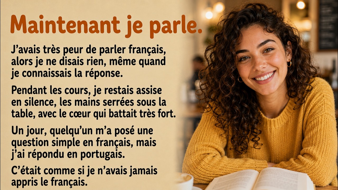 J'avais trop peur de parler français | French Listening Practice (B1) cover art