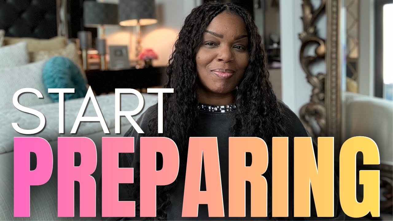 START PREPARING! This is Your Appointed time!”