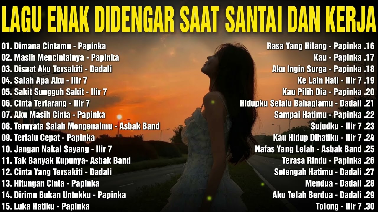 Playlist lagu cinta sedih terbaik dari tahun 2000an - Lagu Santai Buat Kerja cover art