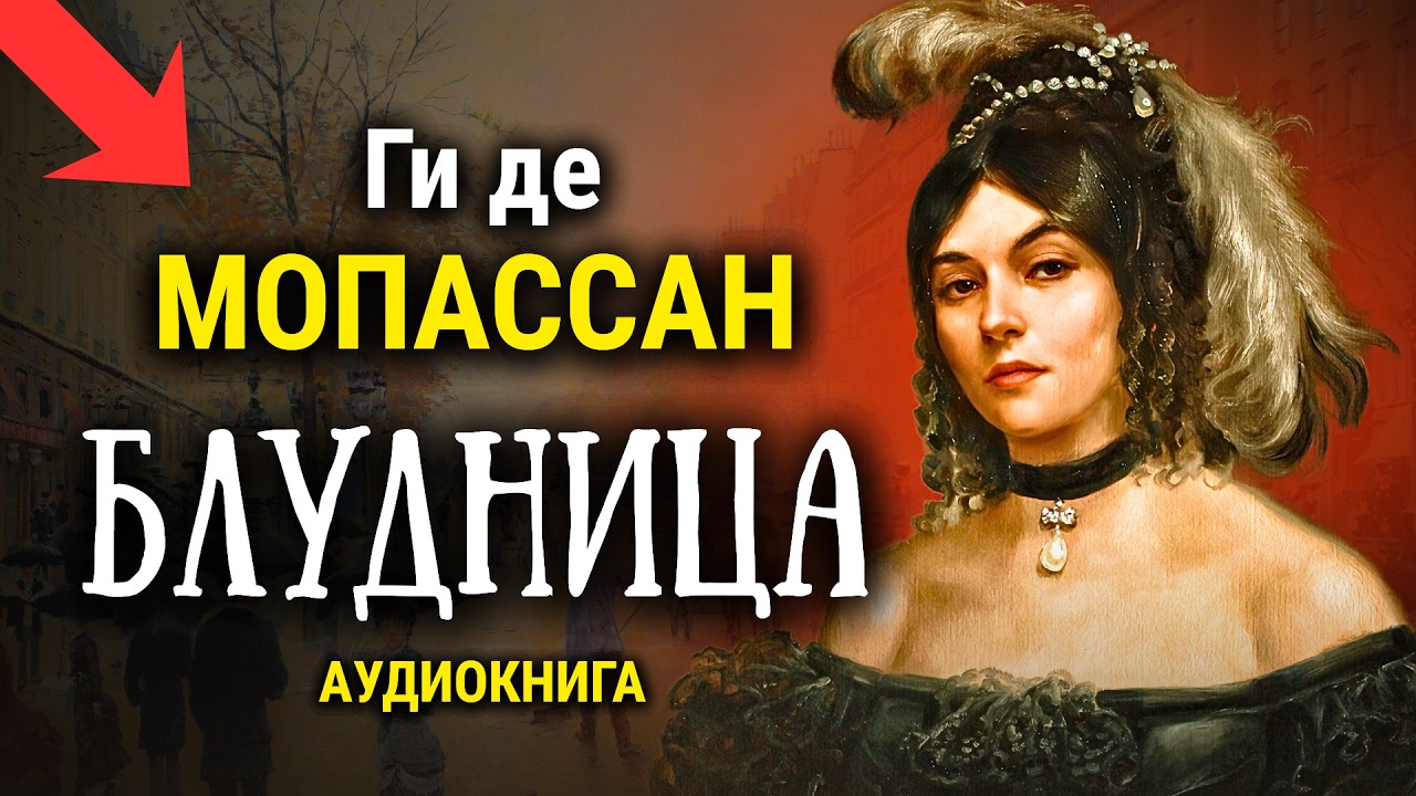❤️‍🔥 Она предалась пороку! Ги де Мопассан | Парижское приключение | аудиокнига | обзор cover art