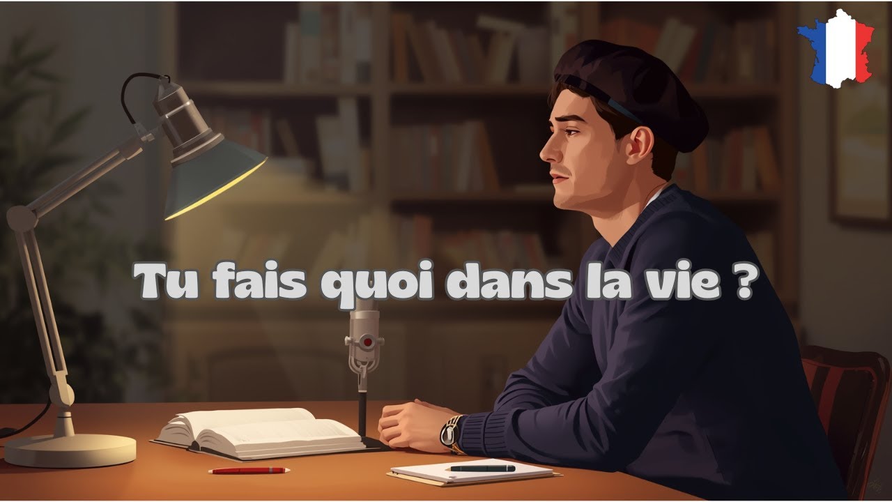 🎙️ Podcast – Parler avec fluidité : Parler de ton métier ou de tes études avec confiance cover art