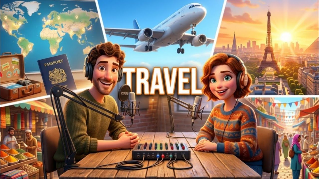 Arabic Podcast | Learn Arabic | Ep39 : Travel cover art