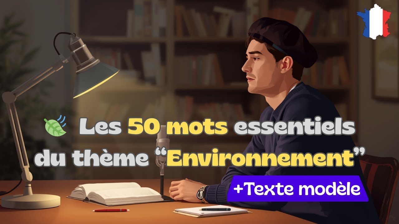 TCF/TEF – Les 50 mots essentiels du thème Environnement | Podcast pour enrichir votre vocabulaire cover art