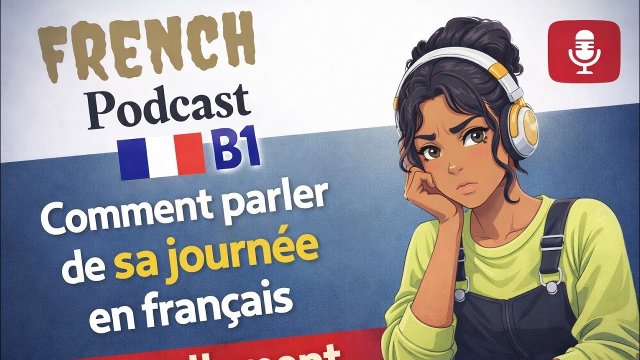 Comment parler de sa journée en français naturellement cover art