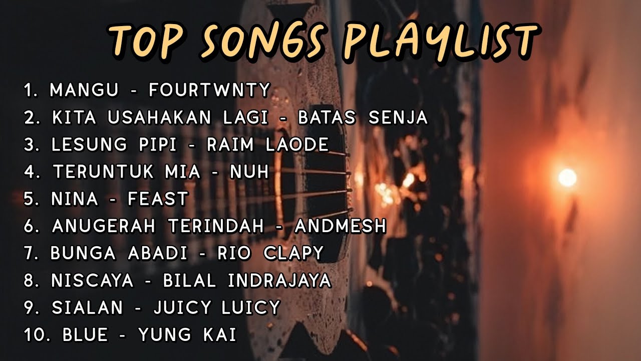 Top 10 Playlist Lagu Indonesia Terbaik, Terhits, dan Terpopuler 2025 cover art