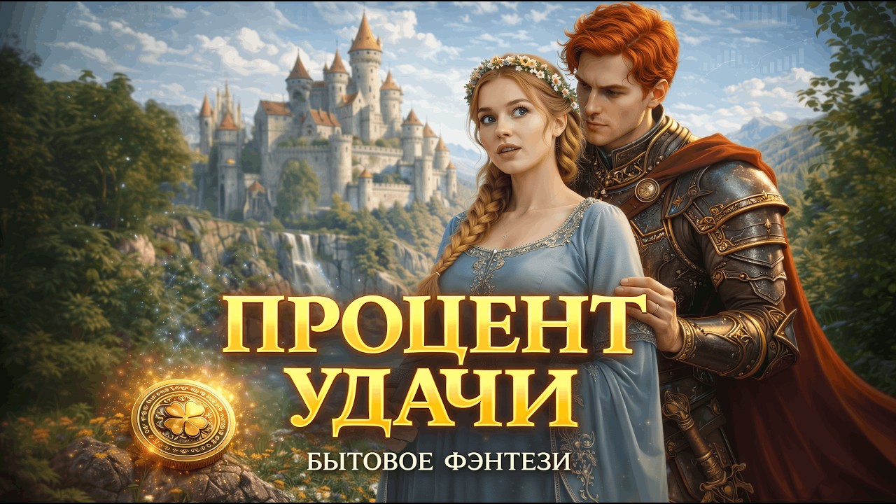 АУДИОКНИГА ПОЛНОСТЬЮ: ПРОЦЕНТ УДАЧИ | БЫТОВОЕ ФЭНТЕЗИ cover art