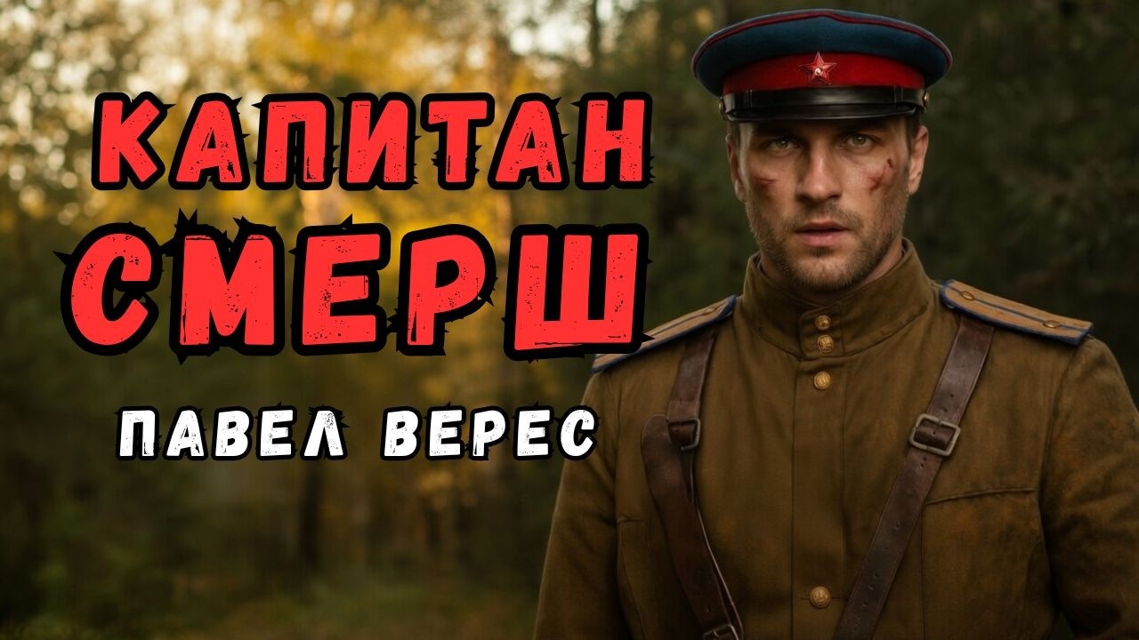 📖 Аудиокнига полная КАПИТАН СМЕРШ - ПАВЕЛ ВЕРЕС : Военные Истории / Реальные События👍 cover art