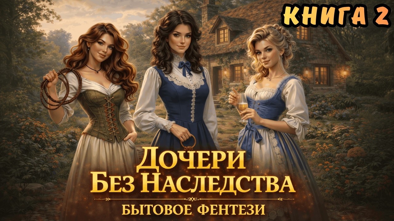 АУДИОКНИГА ПОЛНОСТЬЮ: ДОЧЕРИ БЕЗ НАСЛЕДСТВА 2 | БЫТОВОЕ ФЭНТЕЗИ cover art
