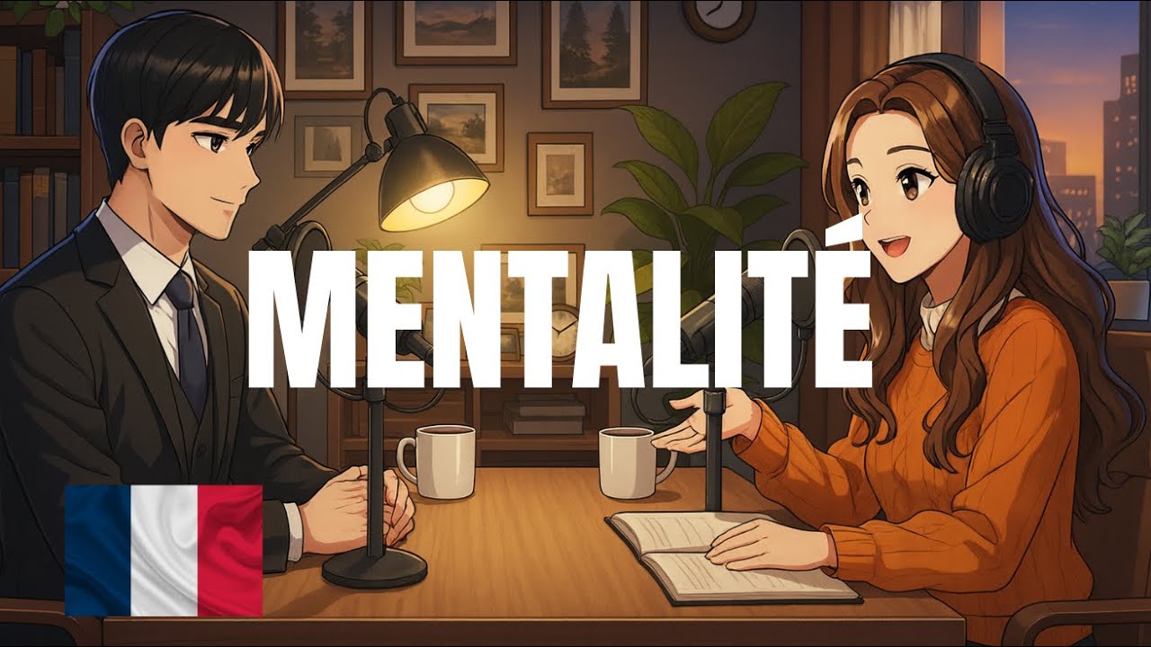 Français C1 | Conversation : Comment les Français Gèrent le Stress et la Pression |Mentalité Moderne cover art