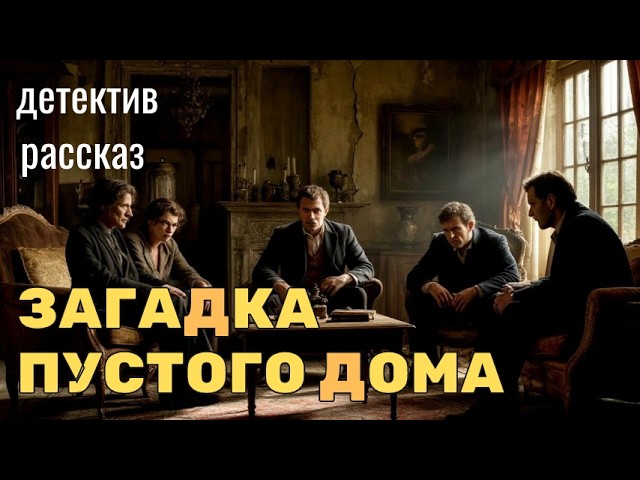 Аудиокнига "ЗАГАДКА ПУСТОГО ДОМА" детектив рассказ cover art