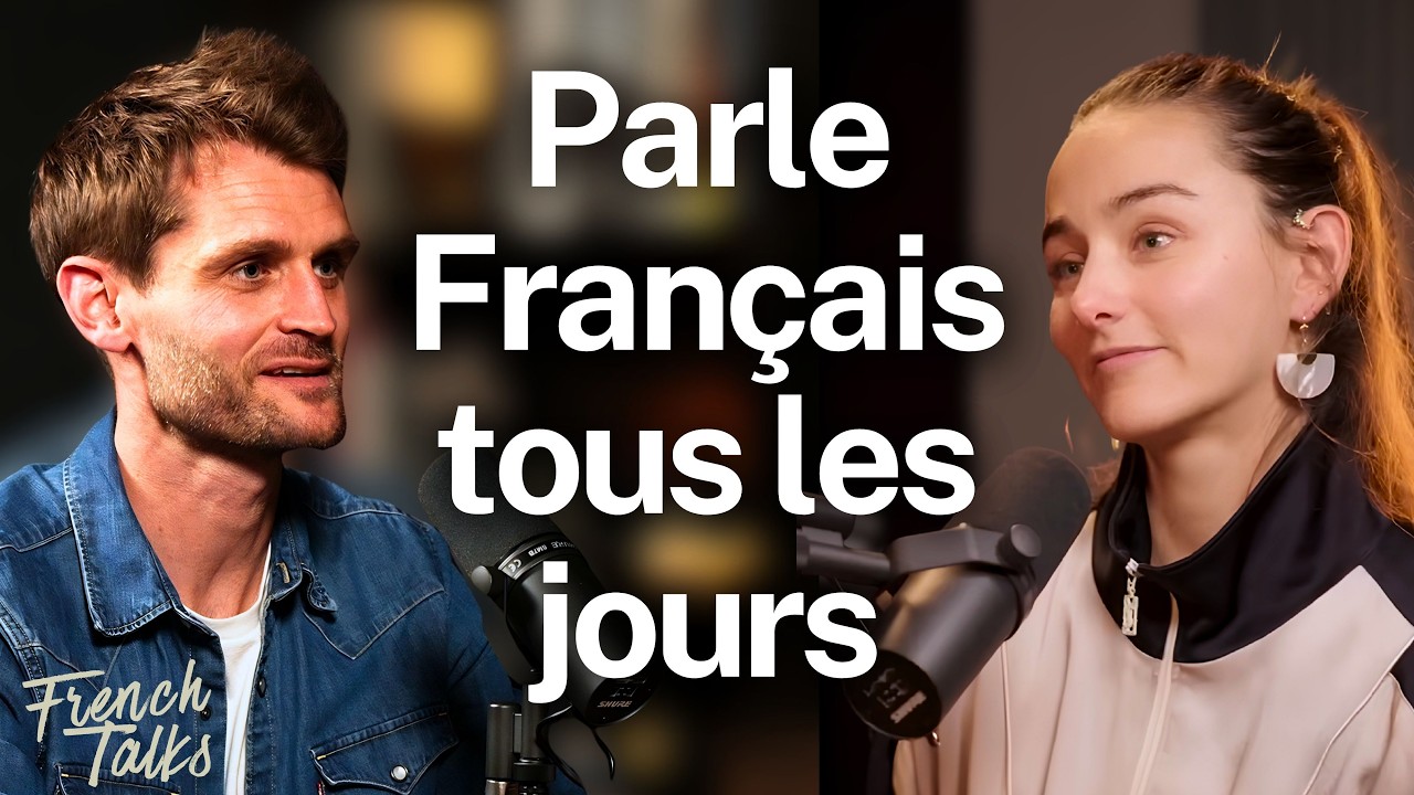 French Talks avec @FrenchmorningswithElisa – On a parlé de routines, régularité et progrès…
