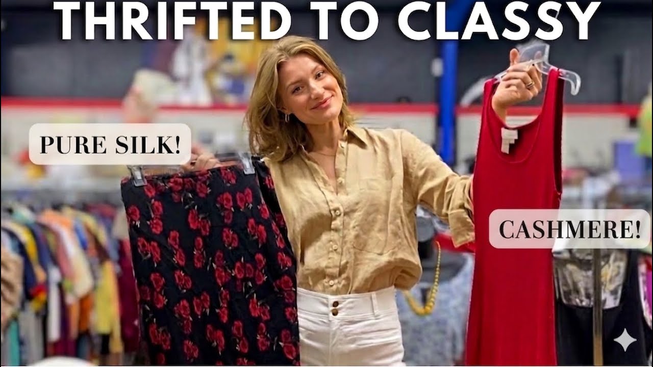 Styling Thrifted Pieces Into Classy Outfits | Thrift With Me cover art