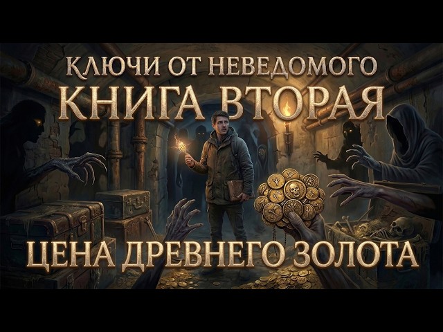 Аудиокнига | Ключи от Неведомого | Книга 2 | Цена Древнего Золота | Городское фэнтези, Приключения cover art