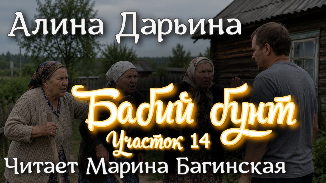 Алина Дарьина "Бабий бунт. Участок 14" Читает Марина Багинская cover art