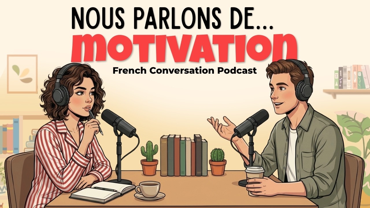 How to Stay Motivated when Learning French | French Podcast for Easy Conversation cover art