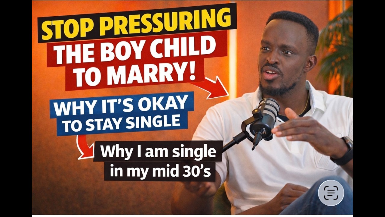 WHY I AM STILL SINGLE IN MY MID 30'S. STOP PRESSURING THE BOY CHILD TO MARRY - WONDER J.R cover art