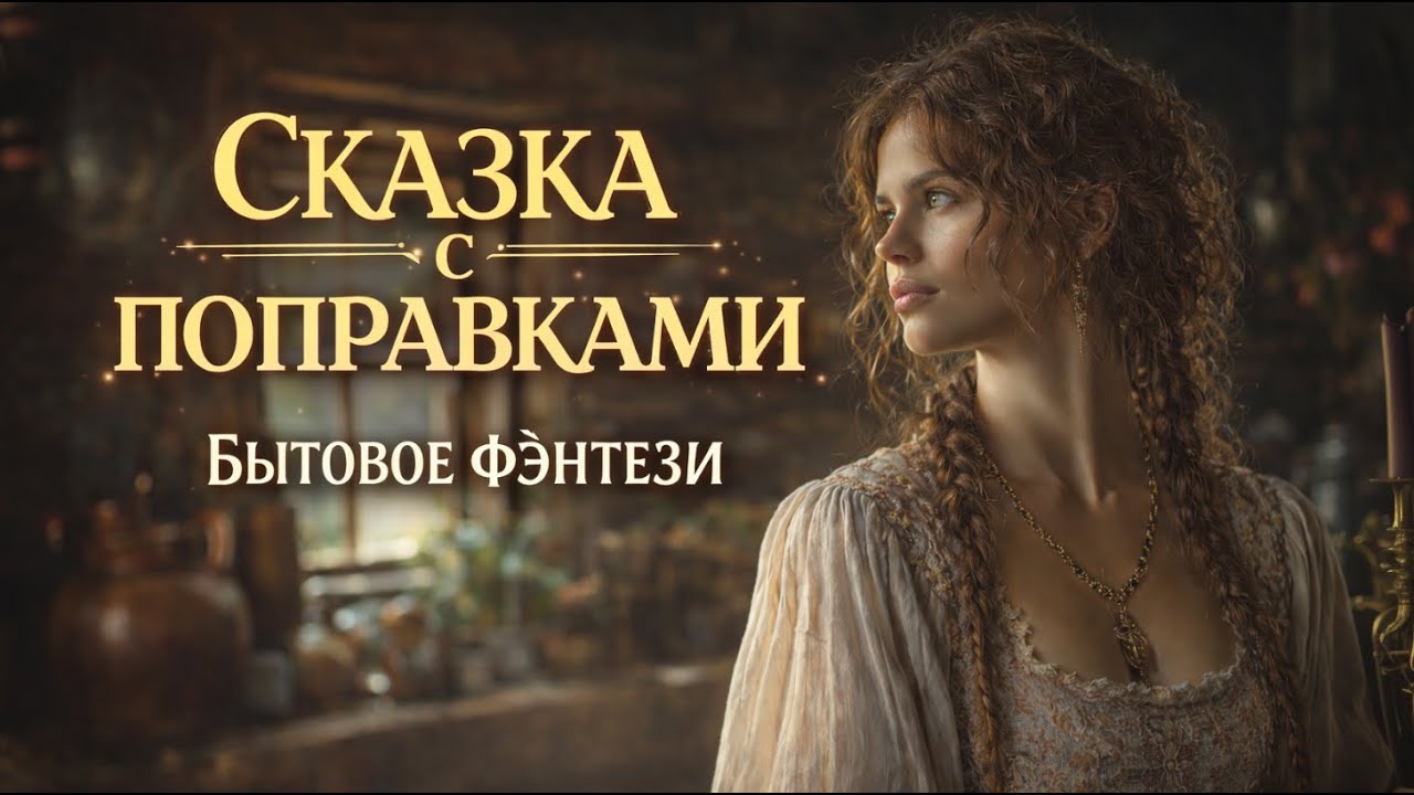 АУДИОКНИГА ПОЛНОСТЬЮ: СКАЗКА С ПОПРАВКАМИ | ЛЮБОВНОЕ ФЭНТЕЗИ cover art