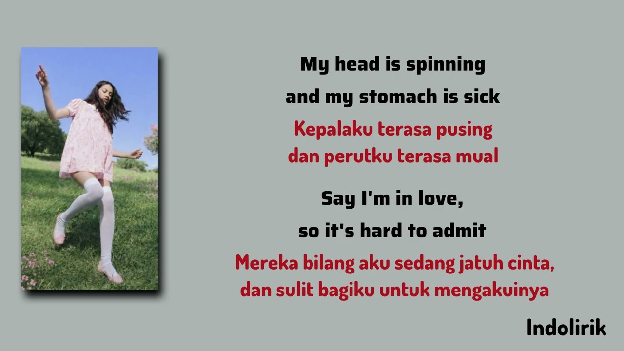 what’s wrong with me - Olivia Rodrigo & Robert Smith | Lirik Terjemahan Indonesia  cover art
