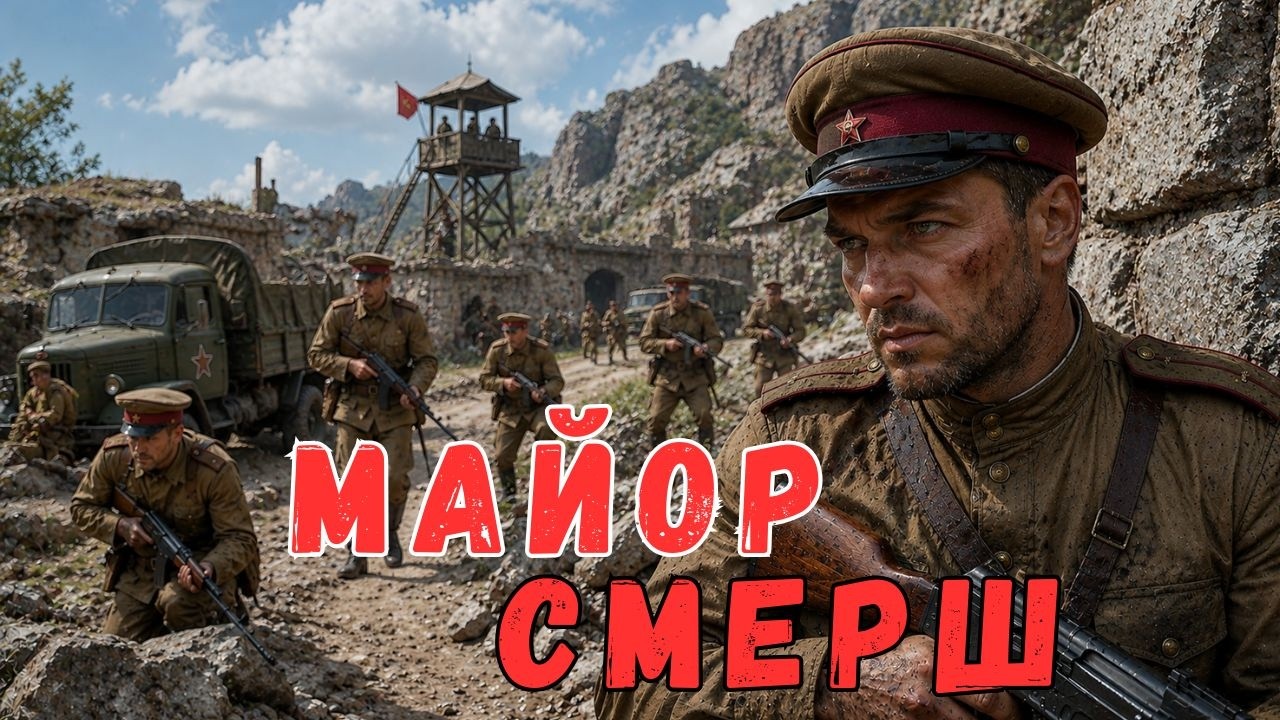 МАЙОР СМЕРШ 📖 Аудиокнига полная : Военные Истории / Реальные События👍 cover art