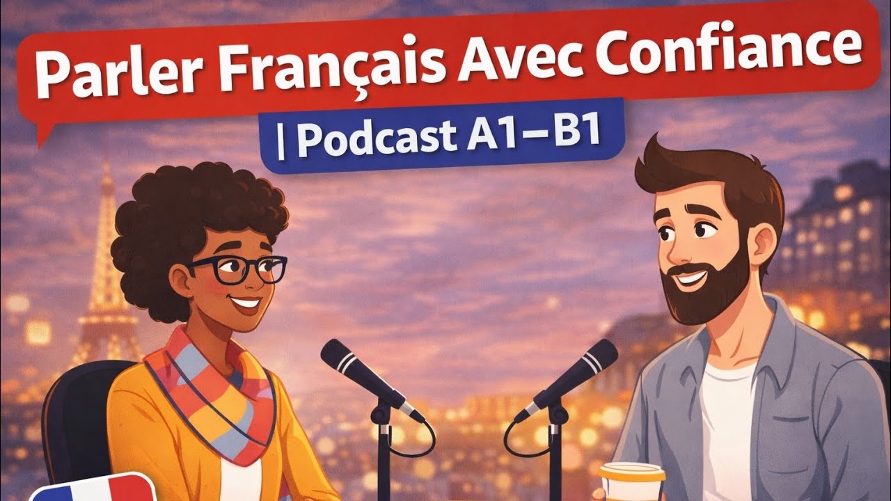 Parler Français Avec Confiance | Podcast A1–B1 cover art