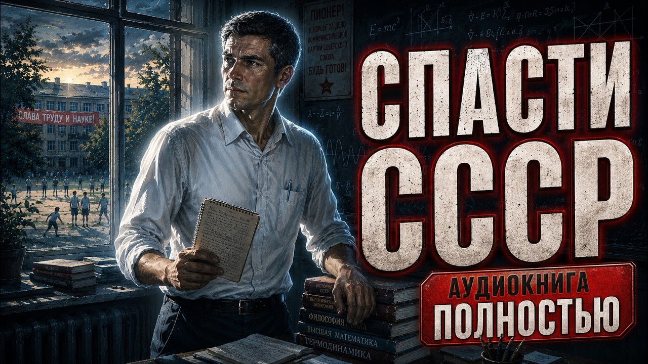 Полная АУДИОКНИГА: СПАСТИ СССР | Попаданцы | Читает Игорь Синица cover art