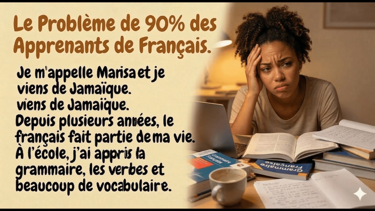 Pourquoi Je Comprenais le Français Mais Je Ne Pouvais Pas Parler | French  Listening Practice (B1) cover art