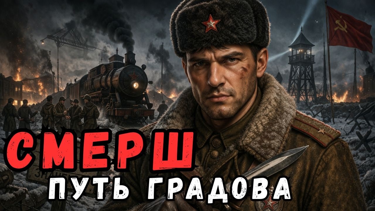 📖 Аудиокнига полная : ПУТЬ ГРАДОВА ( СМЕРШ ) Военные Истории / Реальные События👍 cover art