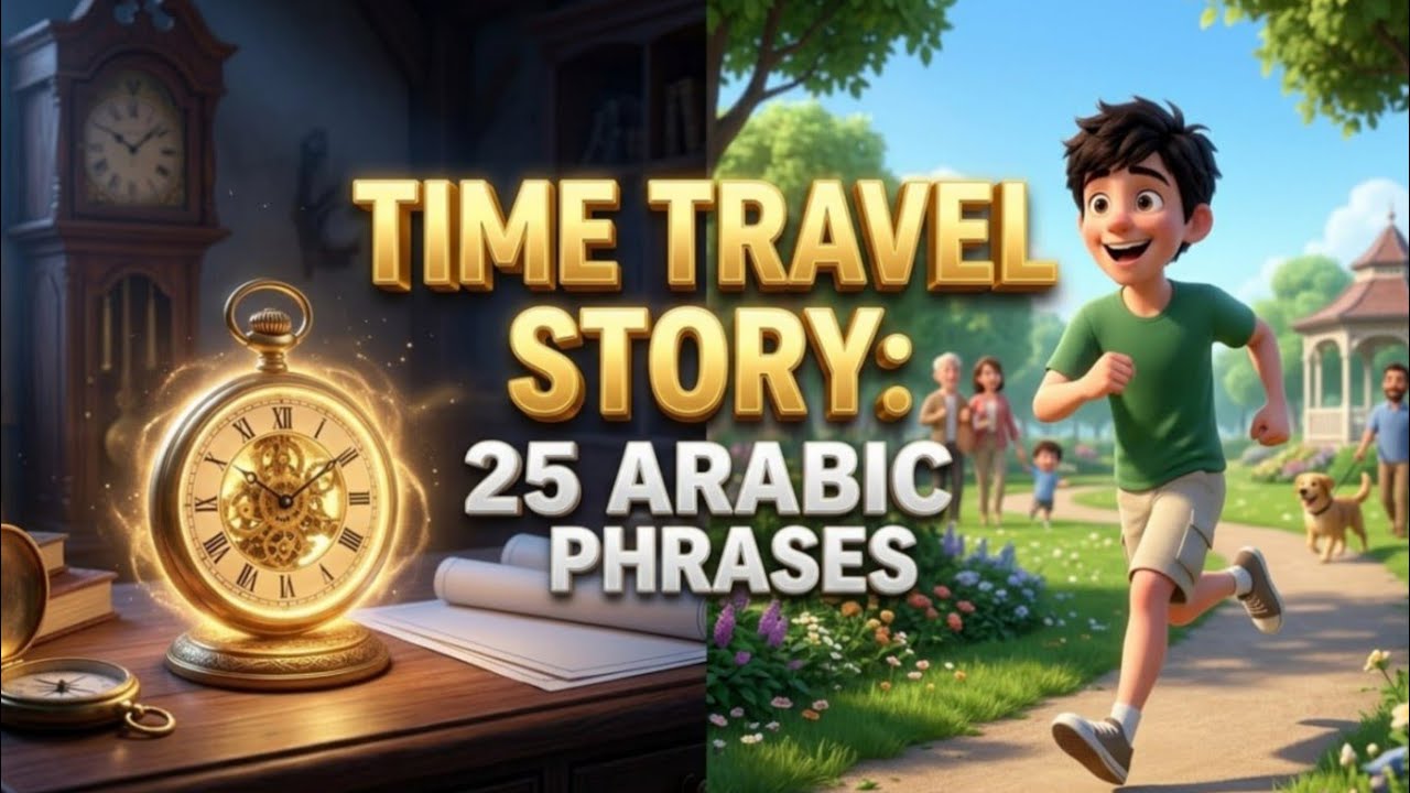Arabic Shadowing Practice | Time Travel Story | Ep11 cover art