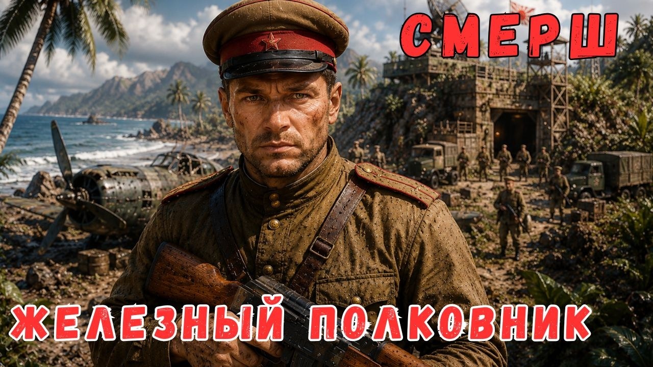 СМЕРШ ЖЕЛЕЗНЫЙ ПОЛКОВНИК 📖 Аудиокнига полная : Военные Истории / Реальные События👍 cover art