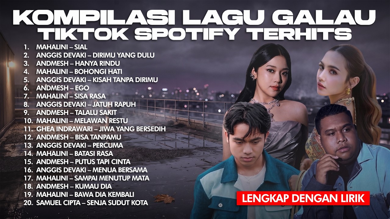 KOMPILASI LAGU GALAU TERHITS TIKTOK SPOTIFY - POP INDONESIA TERVIRAL cover art