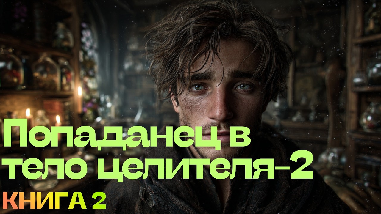 2026 АУДИОКНИГА: ПОПАДАНЕЦ В ТЕЛО ЦЕЛИТЕЛЯ | Книга 2 #попаданец #фантастика #фэнтези cover art