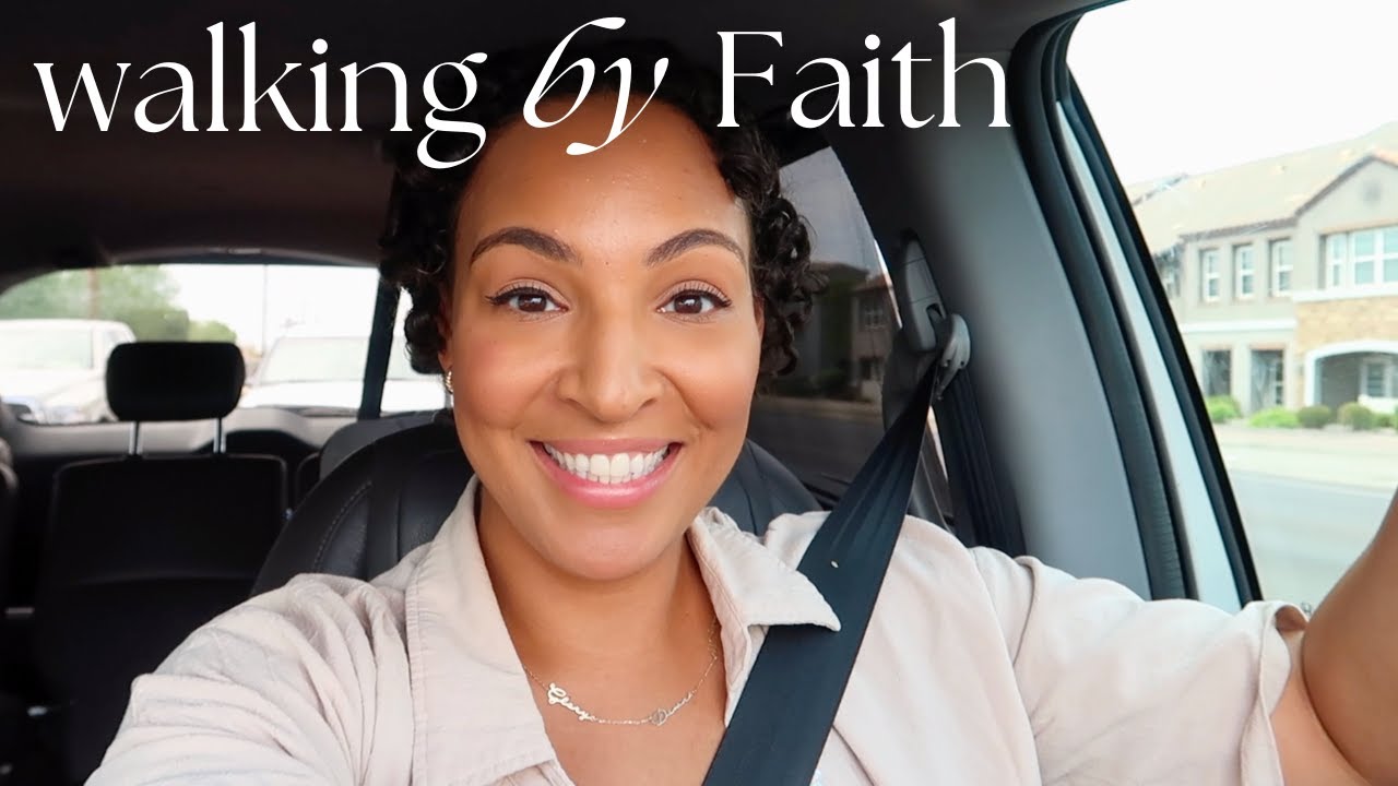 mini vlog: walking BY FAITH, a sweet date with one of my favs & how my first event went! 😊 cover art