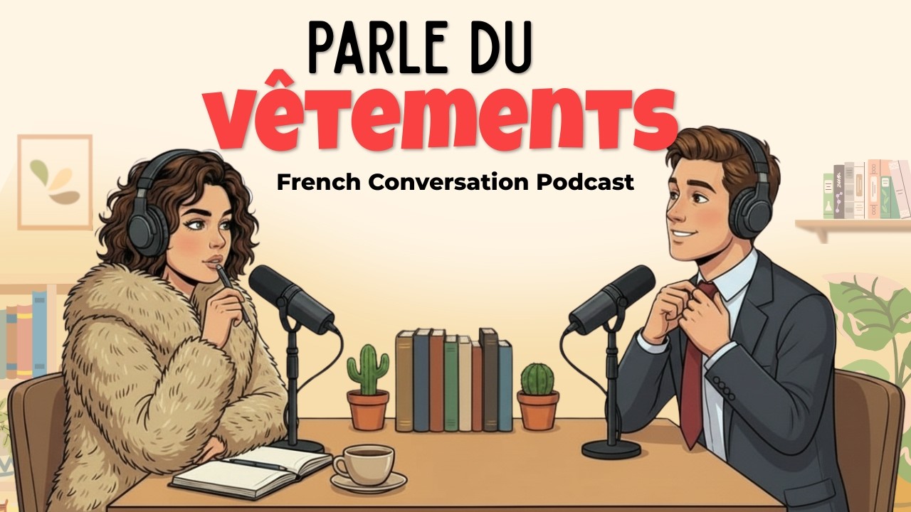 How to Talk About Your Clothes in French | French Podcast for Easy Conversation cover art