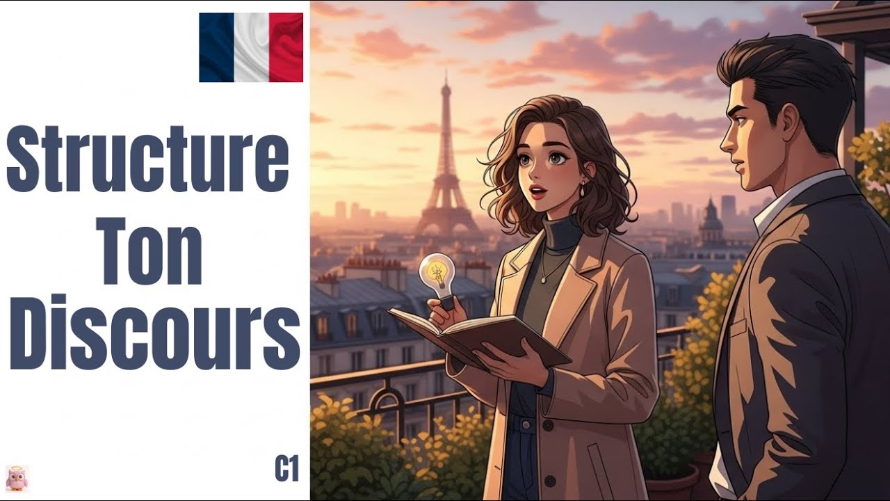 Français C1 | La Logique Française : 15 Astuces Pour Structurer Ton Discours cover art