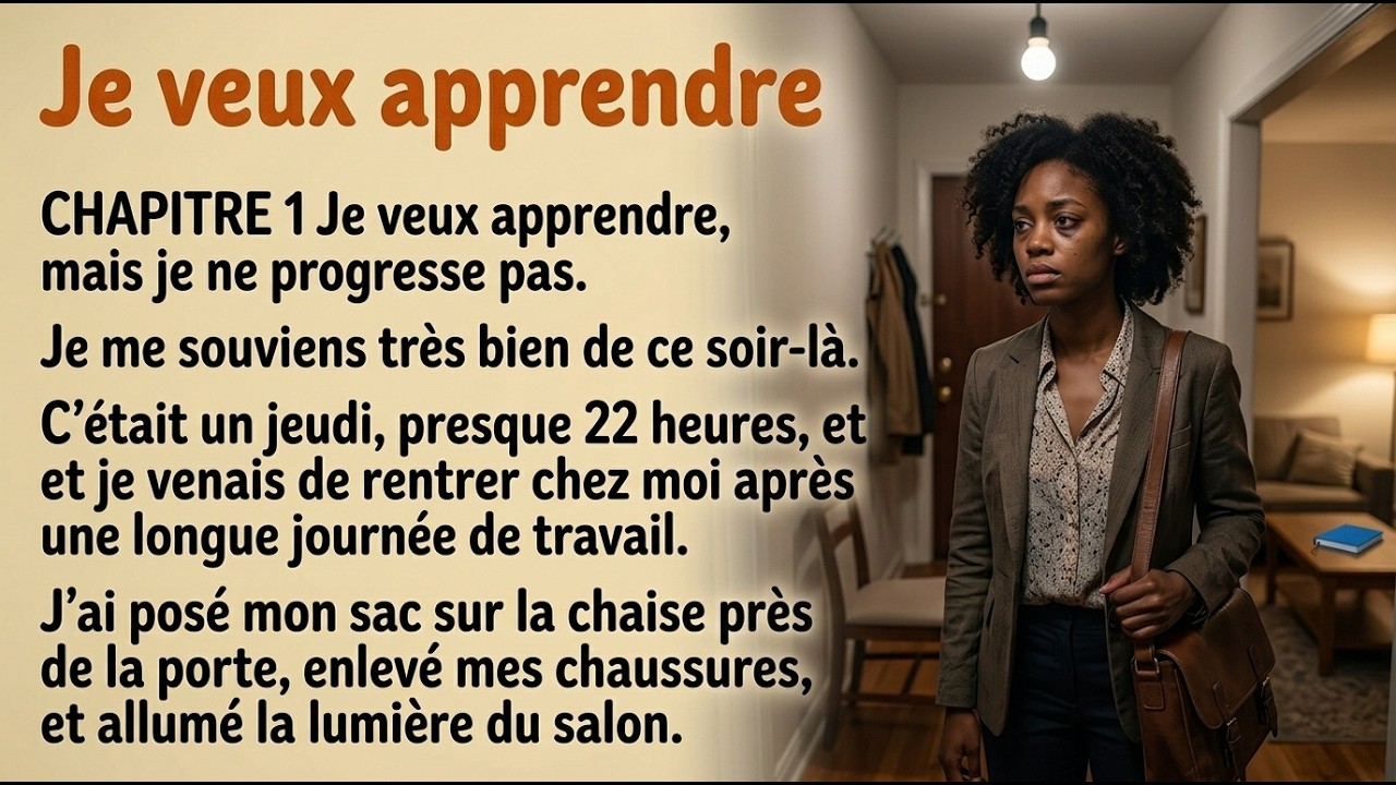 Une histoire d'apprentissage difficile | French Listening Practice (B1) cover art